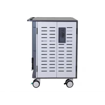 Ergotron Zip40 – Įkrovimo vežimėlis 40 planšečių / nešiojamųjų kompiuterių, ekranas iki 39,6 cm (15,6 col.)