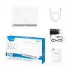 Cudy LT500E belaidis maršrutizatorius Fast Ethernet Dual-band (2.4 GHz / 5 GHz) 4G Baltas