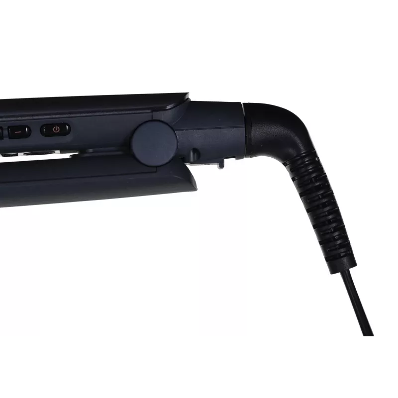 Tiesintuvas Remington S8598 Warm Black Grey – keraminės plokštelės 11 cm, 5 šildymo lygiai, 160–230 °C, 3 m laidas, laikymo dėklas