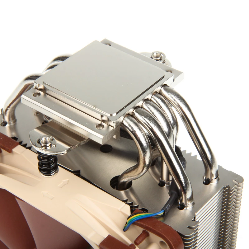 CPU aušintuvas Noctua NH-U12S, 120 mm ventiliatorius, 1500 RPM, 93,4 m³/h oro srautas, 22,4 dB, nerūdijantis plienas, 158×125×71 mm