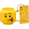 LEGO EYZ65827 Mažas keraminis puodelis su juokinga veideliu 255 ml