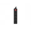 Lanberg PS1-04E-0150-BK Kištukinis lizdų blokas juodas