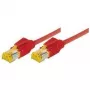 Tecline 722015R Ethernet Patch Cable Red