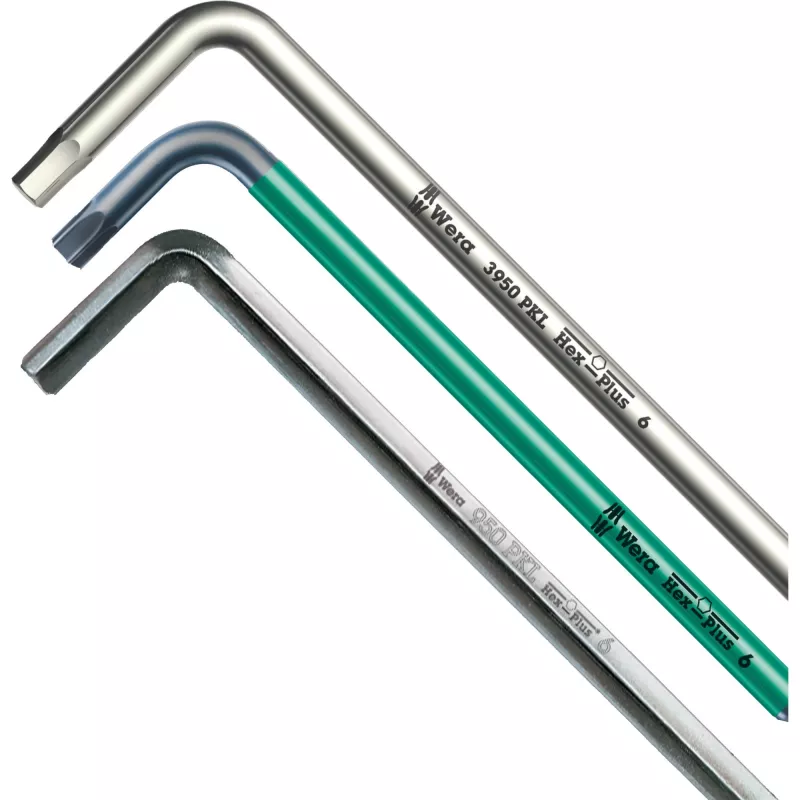 L formos šešiabriaunių raktų rinkinys Wera 950/9 Hex-Plus 1