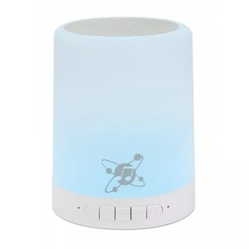 Manhattan Sound Science Bluetooth garsiakalbis, 5 val. grojimo laikas, 10 m diapazonas, microSD skaitytuvas (32 GB), Aux 3.5 mm, 3 W, baltas
