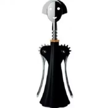 Alessi AAM01 B sparninis kamščiatraukis juodas 245 mm