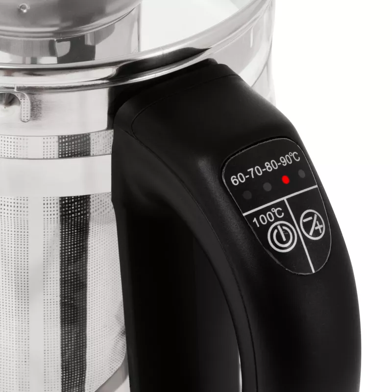 Adler AD 1299 elektrinis virdulys, 2200 W, 1,5 L, juodas