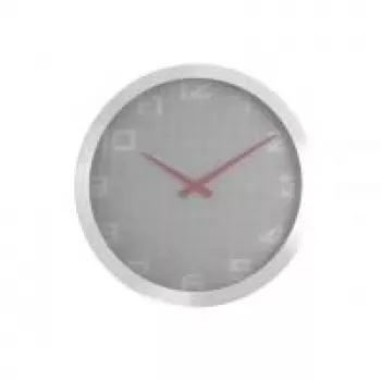 NeXtime klok 3019 Dots, Ø35 cm, sieninis, pilkas