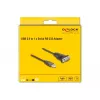 DeLOCK adapteris USB 2.0 Type-A į RS-232 D-Sub 9 kontaktų kištukas 1,5 m
