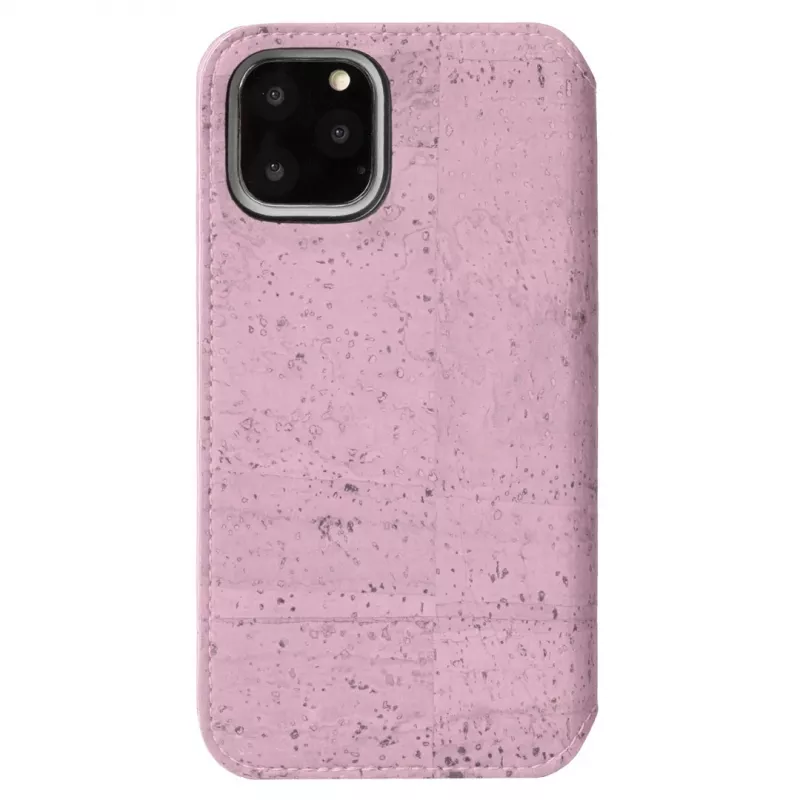 Krusell Birka folio dėklas iPhone 11 Pro 15,5 cm rožinis