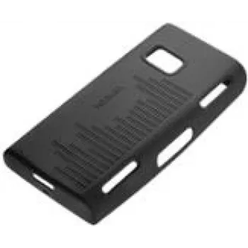 Nokia CC-1001 Apsauginis dėklas mobiliesiems telefonams – Silikonas – Juoda – skirta Nokia X6, X6 Life Ball, X6-00 (02719Q7)