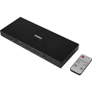 SpeaKa Professional SP-HDPS-300 HDMI jungiklis pramoniniam naudojimui 3840 x 2160 pikselių (SP-13812976)