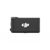 Mikrofono imtuvas DJI Mic 3 Camera mount juodas – baterijinis, su 3,5 mm garso ir USB kabeliais