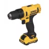 DeWALT DCD 10.8V belaidis gręžtuvas-suktuvas su raktuojamu griebtuvu, Li-Ion, Euro kištukas