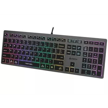 Laidinė klaviatūra A4Tech FSTYLER FX60H su neoniniu foniniu apšvietimu