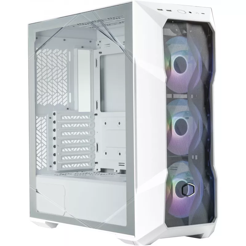 Korpusas Cooler Master MasterBox TD500 Mesh V2 Midi Tower baltas