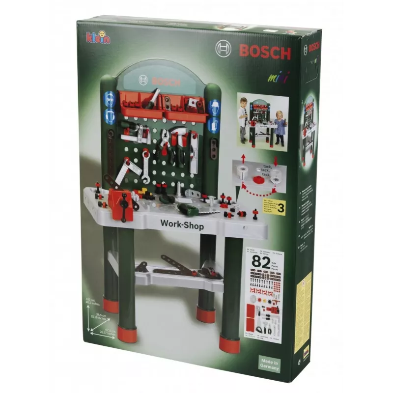 Dirbtuvės Bosch 82 elementai