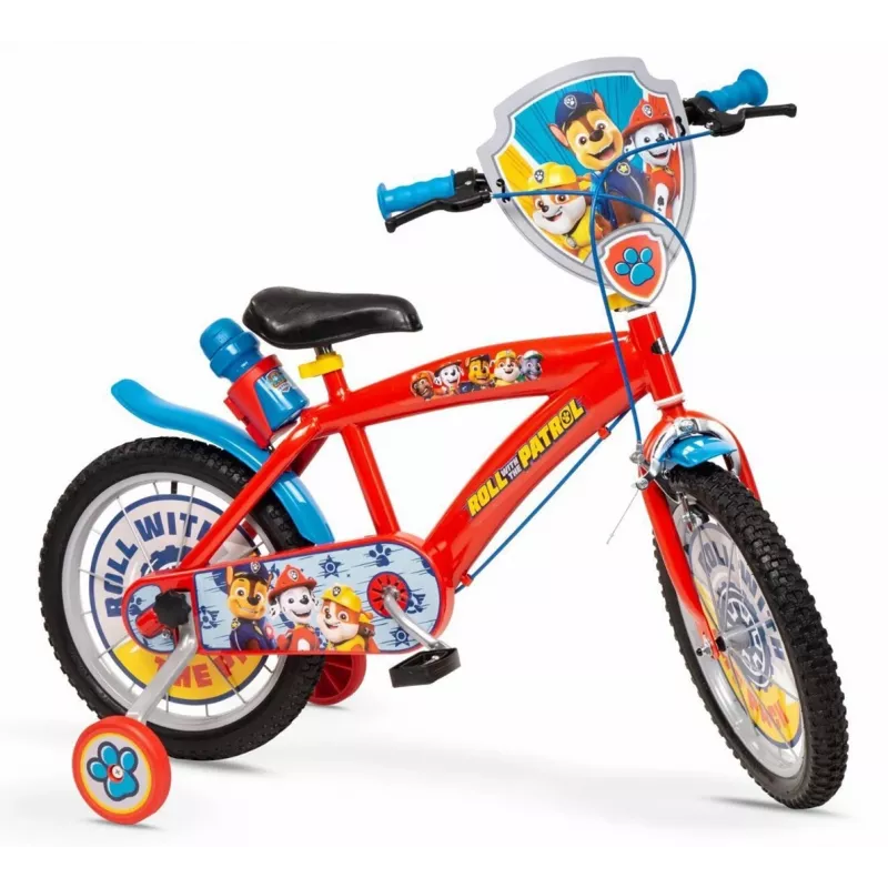 Vaikiškas dviratis Toimsa 16 colių Paw Patrol raudonas modelis 1678