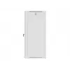 Lanberg sieninis montavimo stovas 19'' 27U 600x600mm pilkas (stiklinės durys)