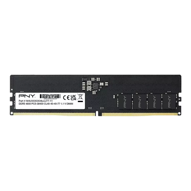 PNY DDR5 16GB 4800MHz DIMM atminties modulis MD16GSD54800-SB