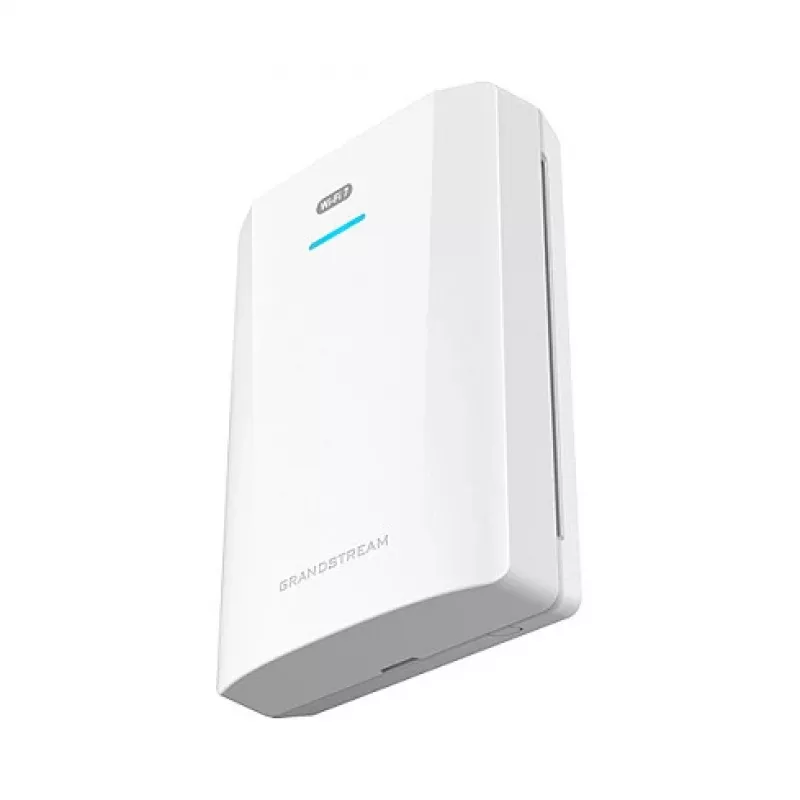 Grandstream GWN7670WM sieninis Wi-Fi 7 (802.11be) belaidžio ryšio taškas, dviejų dažnių juostų, 3600 Mbit/s, 2,5 GbE, PoE, baltos spalvos