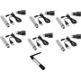 Belaidė DMX sistema EUROLITE QuickDMX rinkinys Siųstuvas 1x + 6x Akumuliatoriniai imtuvai