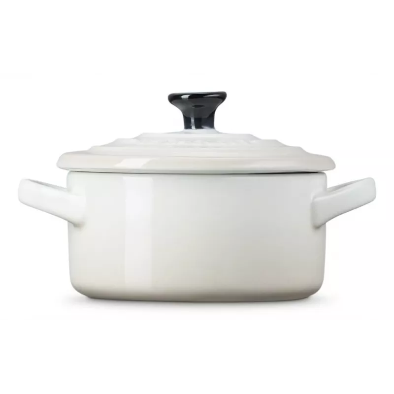 Le Creuset 71901107160100 Mini puodas, 0,25 L, Baltas