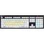 Klaviatūra LogicKeyboard Dyslexie Nero UK, JK išdėstymas, disleksijai pritaikyti klavišai, modelis LKB-DYSLEX-BJPU-UK