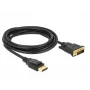 Vaizdo kabelio adapteris DeLOCK 85314, DisplayPort – DVI-D, 3 m