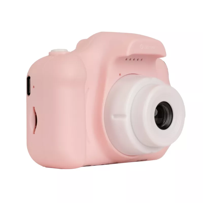Vaikų skaitmeninis fotoaparatas DENVER KCA-1340RO – rožinis, 85 g