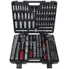 KS Tools 1/4 inch + 3/8 inch + 1/2 inch veržliarakčių komplektas 195 dalių 917.0795