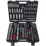 KS Tools 1/4 inch + 3/8 inch + 1/2 inch veržliarakčių komplektas 195 dalių 917.0795