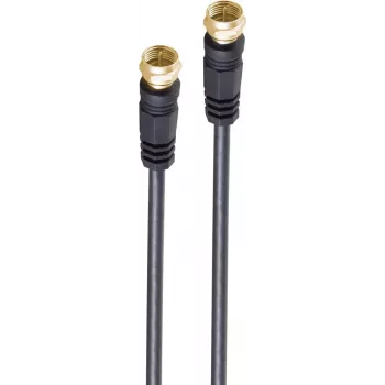 shiverpeaks BS80093-G-128CP-S koaksialinis kabelis 2,5 m F juodas