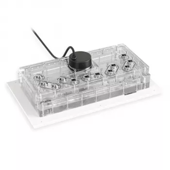 Alphacool Distroplate Apex Dark Base Pro 901 RGB paskirstymo plokštė vandens aušinimui, modelis 14658