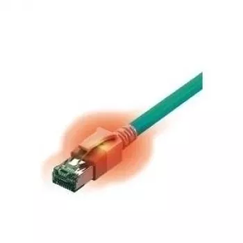 Easylan CS1OTADAD0030 RJ45 tinklo kabelis, jungiamasis kabelis CAT 6a S/FTP 3 m turkio spalvos su LED 1 vnt.