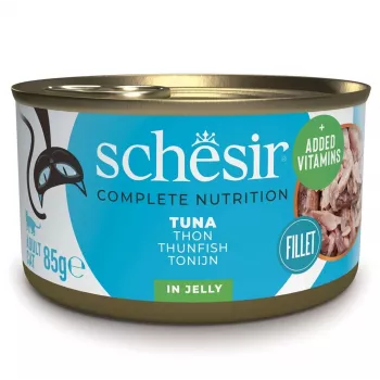 SCHESIR in jelly Tuna - šlapias kačių ėdalas - 85 g
