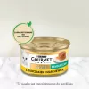 GOURMET GOLD - Sūrus pyragas su vištiena ir morkomis 85g