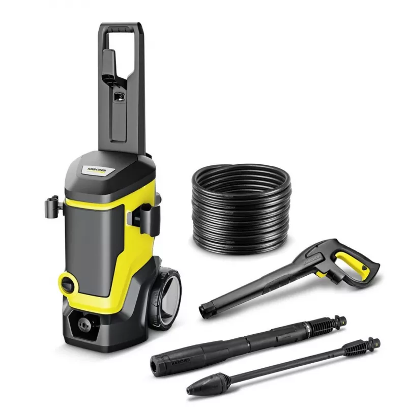 Karcher AG K 7 WCM slėginis plovimo aparatas, vertikalus, elektrinis, 600 l/h, juodas, geltonas