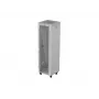 19 colių 42U LANBERG stovimas serverio stovas 600×600 mm pilkas su stiklinėmis durelėmis ir LCD (Flat Pack)