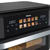 Karšto oro gruzdintuvė Tristar FR-9078 Double 10 L, 2800 W, liečiamasis valdymas, LCD, juoda/nerūdijantis plienas