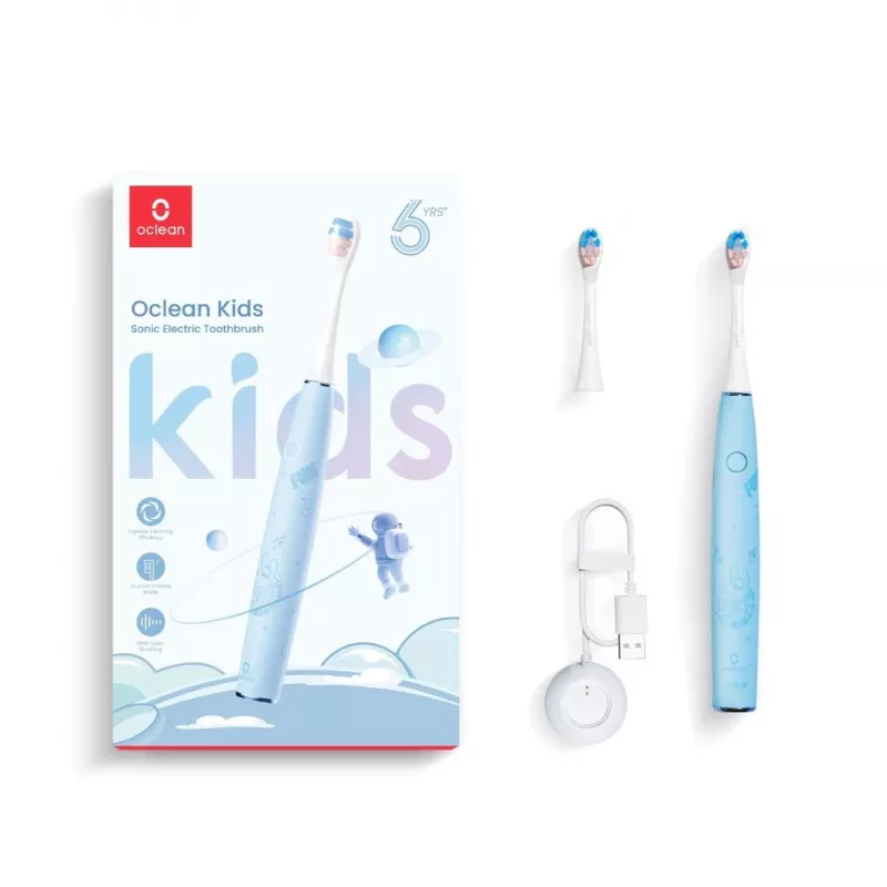 Oclean Kids Child Blue elektrinis dantų šepetėlis vaikams