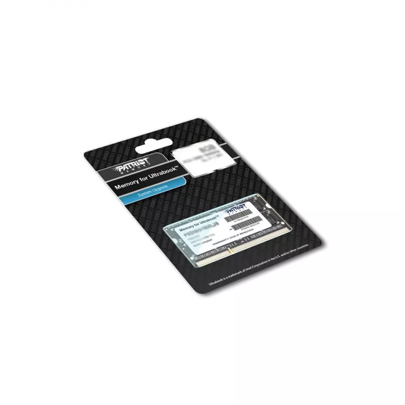 Laptop atmintis PATRIOT 8GB DDR3 1600MHz 204 kontaktų SO-DIMM 1.35V