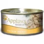 Šlapias kačių maistas Applaws Chicken Breast 156 g — suaugusiems, 16% baltymų, 80% drėgmės, skardinė