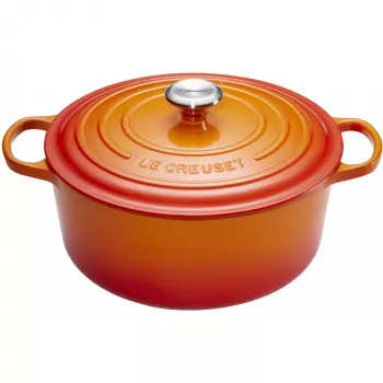 Le Creuset Signature apvalus kepimo indas 20cm oranžinė raudona (21177200902430)