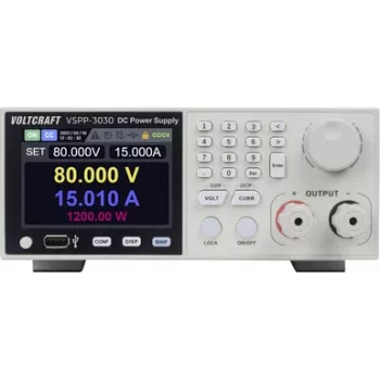 Voltcraft VSPP-3030 Laboratorinis maitinimo šaltinis stelažiniam montavimui reguliuojamas 0–30 V / DC 0–15 A (VC-17068700)