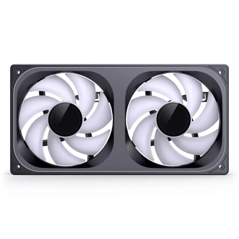 Ventiliatorius Jonsbo ZB-240 240mm ARGB PWM juodas su Infinity Mirror dizainu