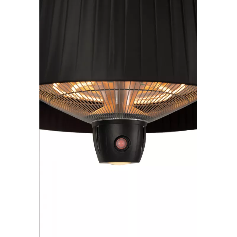 Infraudinis šildytuvas SUNRED ARTIX C-HB, 1500 W, juodas, IP24 lauko naudojimui