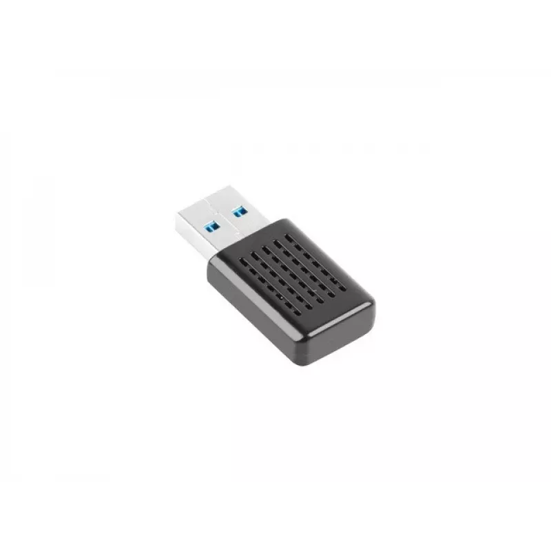 Belaidis USB tinklo adapteris LANBERG NC-1200-WI, WLAN USB 3.0, 2x vidinės antenos 2 dBi, iki 1167 Mbit/s