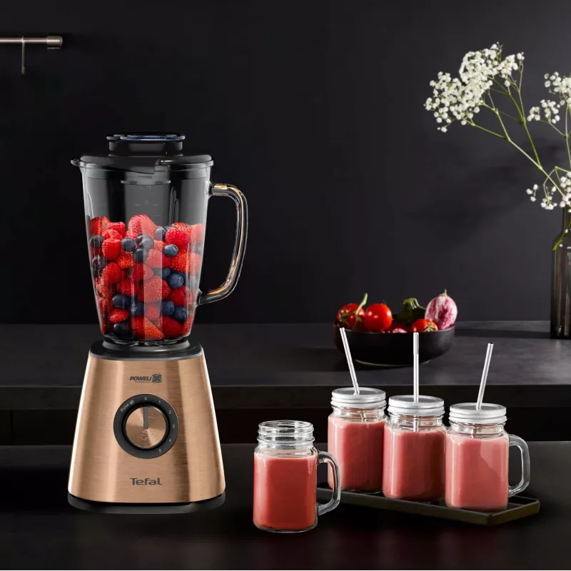 Stalo blenderis Tefal BlendForce BL439G10 — 800 W, 1,75 L stiklinis indas, ledo smulkinimas