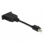 Vaizdo kabelio adapteris DeLOCK 65979 Mini DisplayPort į DVI 0,15 m